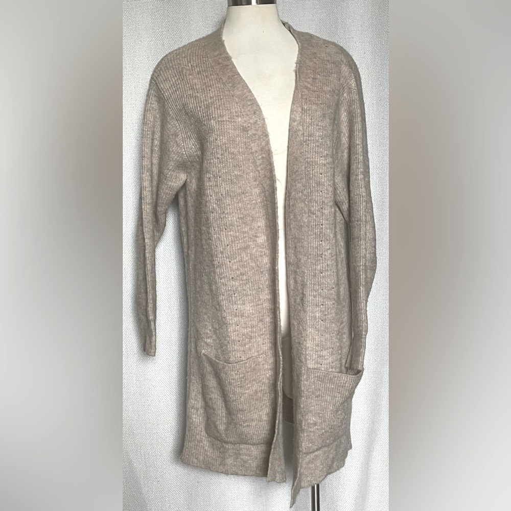 Topshop open front cardigan.